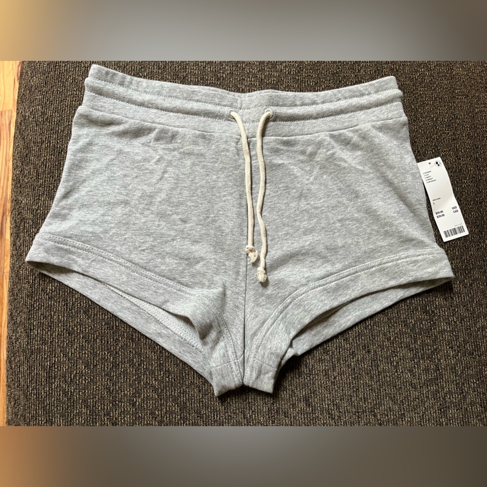 Out From Under Gray Women's Good Days Micro Shorts